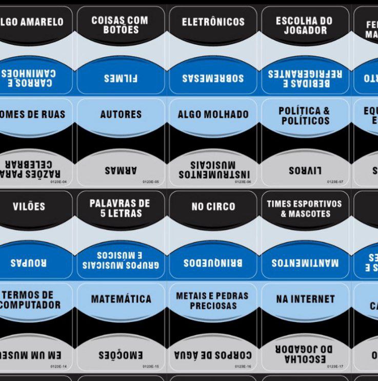 Jogo Trava Letras Stop Diversão Garantida®