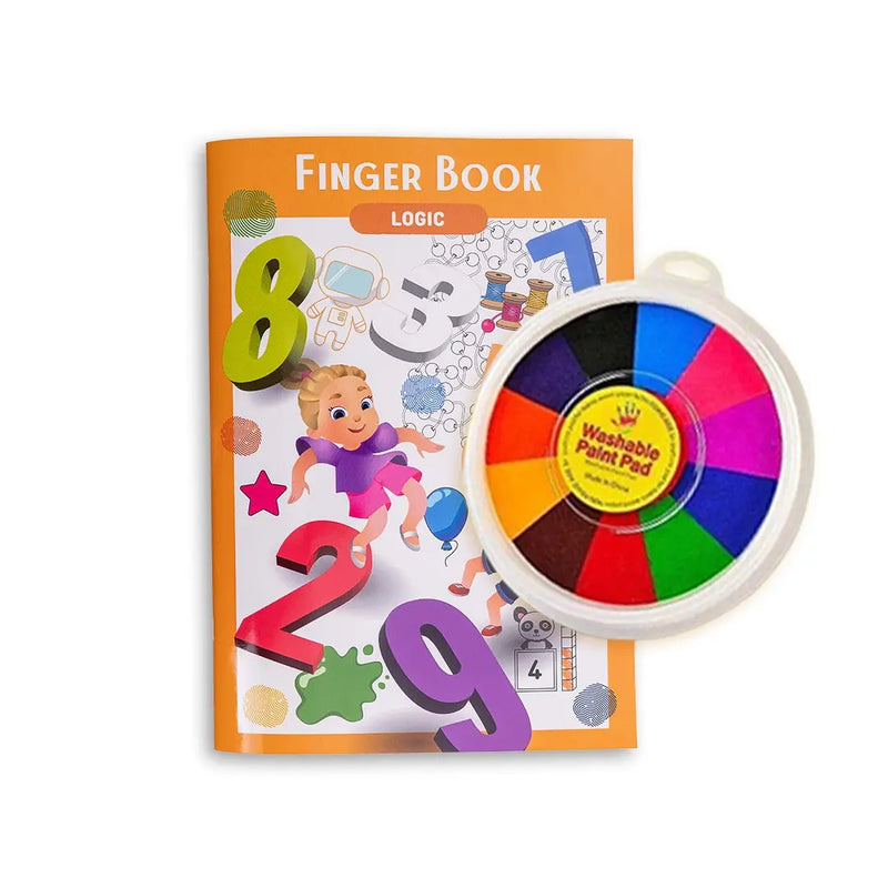 Livro de colorir Montessori + Bloco de pintura de brinde (PROMOÇÃO EXCLUSIVA)