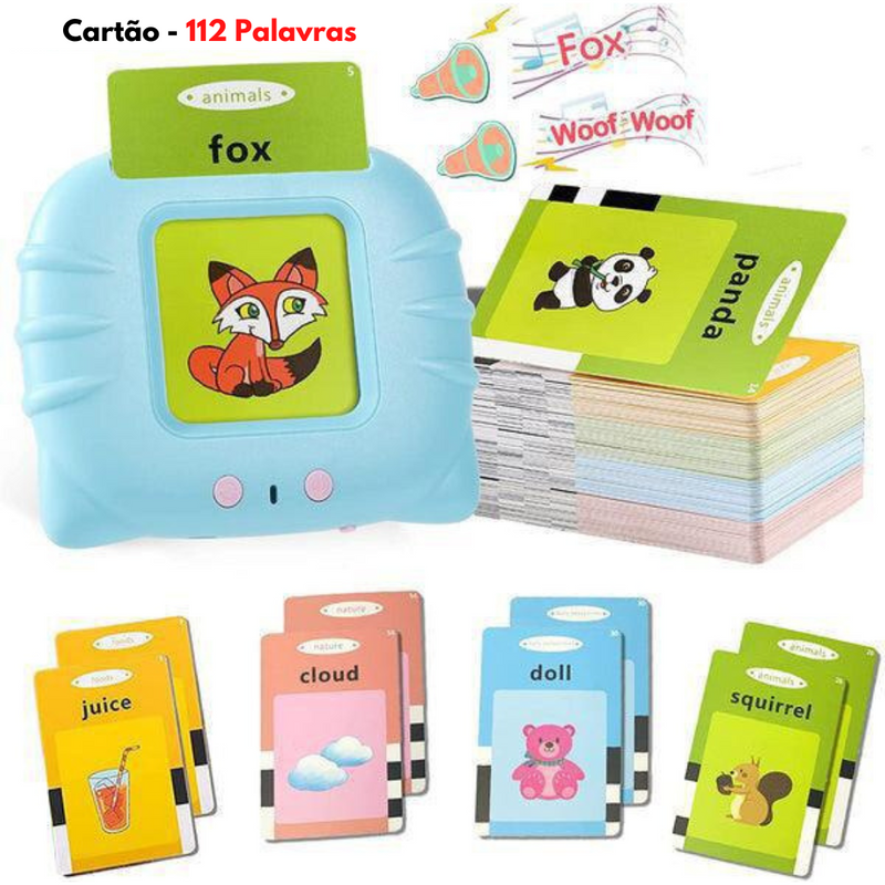 Cartões Educacional Montessori Speakids - Ensine inglês para seu filho de maneira simples e Fácil + BRINDES EXCLUSIVOS