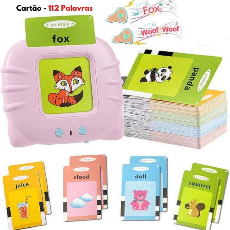 Cartões Educacional Montessori Speakids - Ensine inglês para seu filho de maneira simples e Fácil + BRINDES EXCLUSIVOS