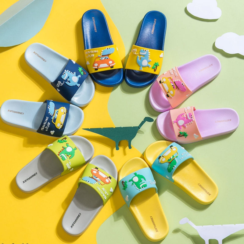 Chinelo Nuvem Infantil - Dino Carros