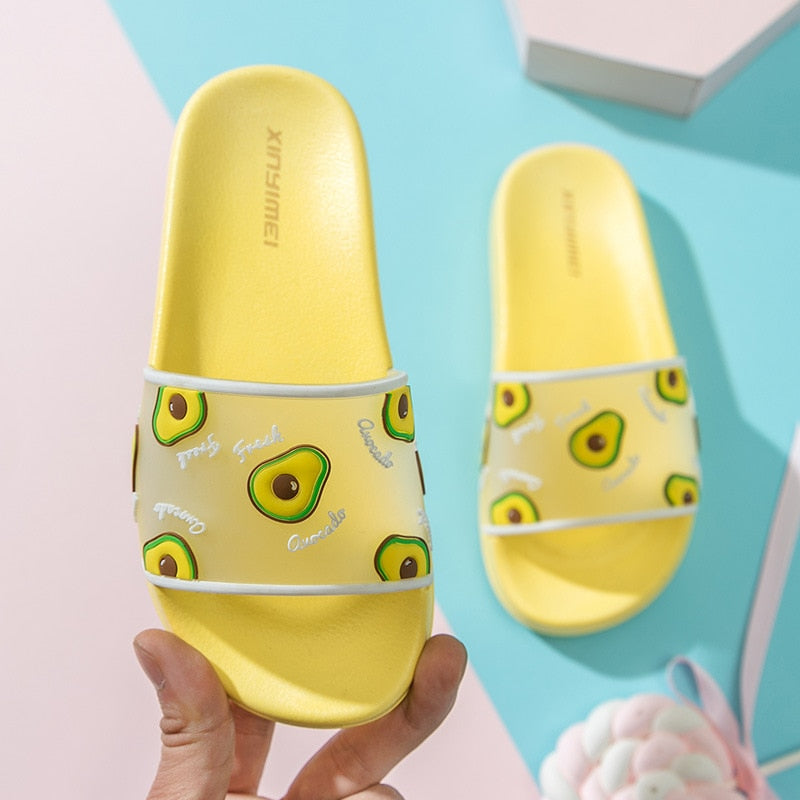 Chinelo Nuvem Infantil - Frutas Divertidas