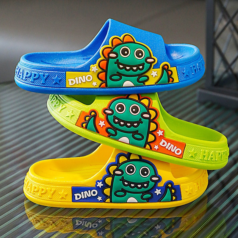 Chinelo Nuvem Infantil - Dinos Divertidos