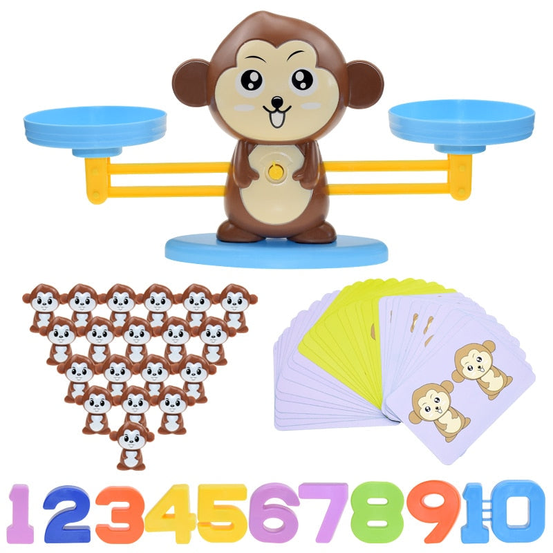 Brinquedo Educativo Montessori - Balança Matemática®