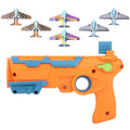 Brinquedo Lançador de Aviões Pistola com 4 Aviões