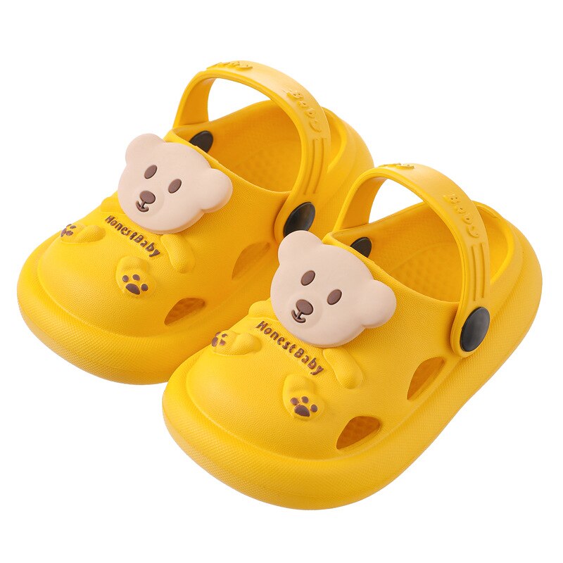 Chinelo Crocks Nuvem Infantil - Ursinho Divertido