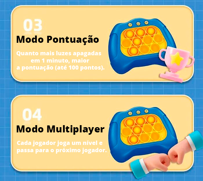 Pop It Gamer! - A Diversão Elevada a Outro Nível