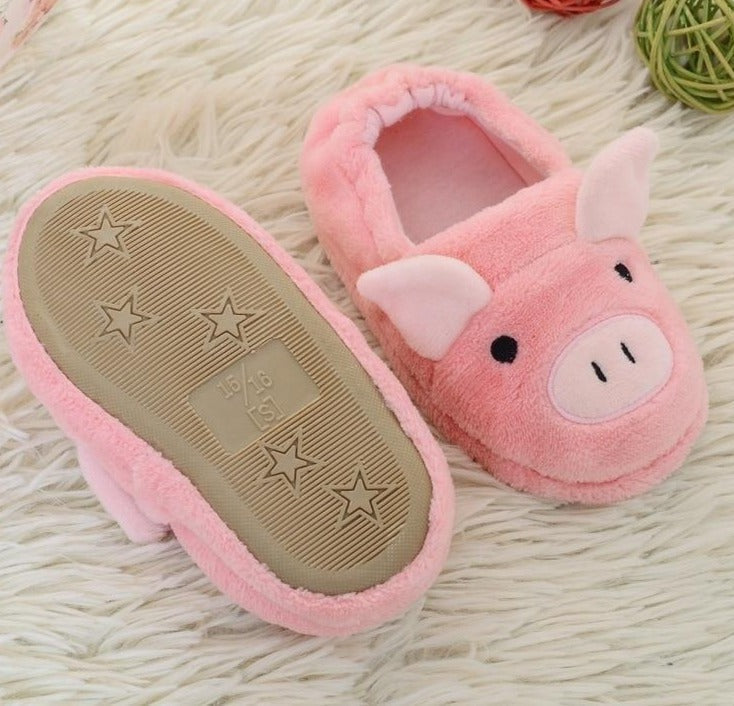 Pantufa Infantil de Porquinho